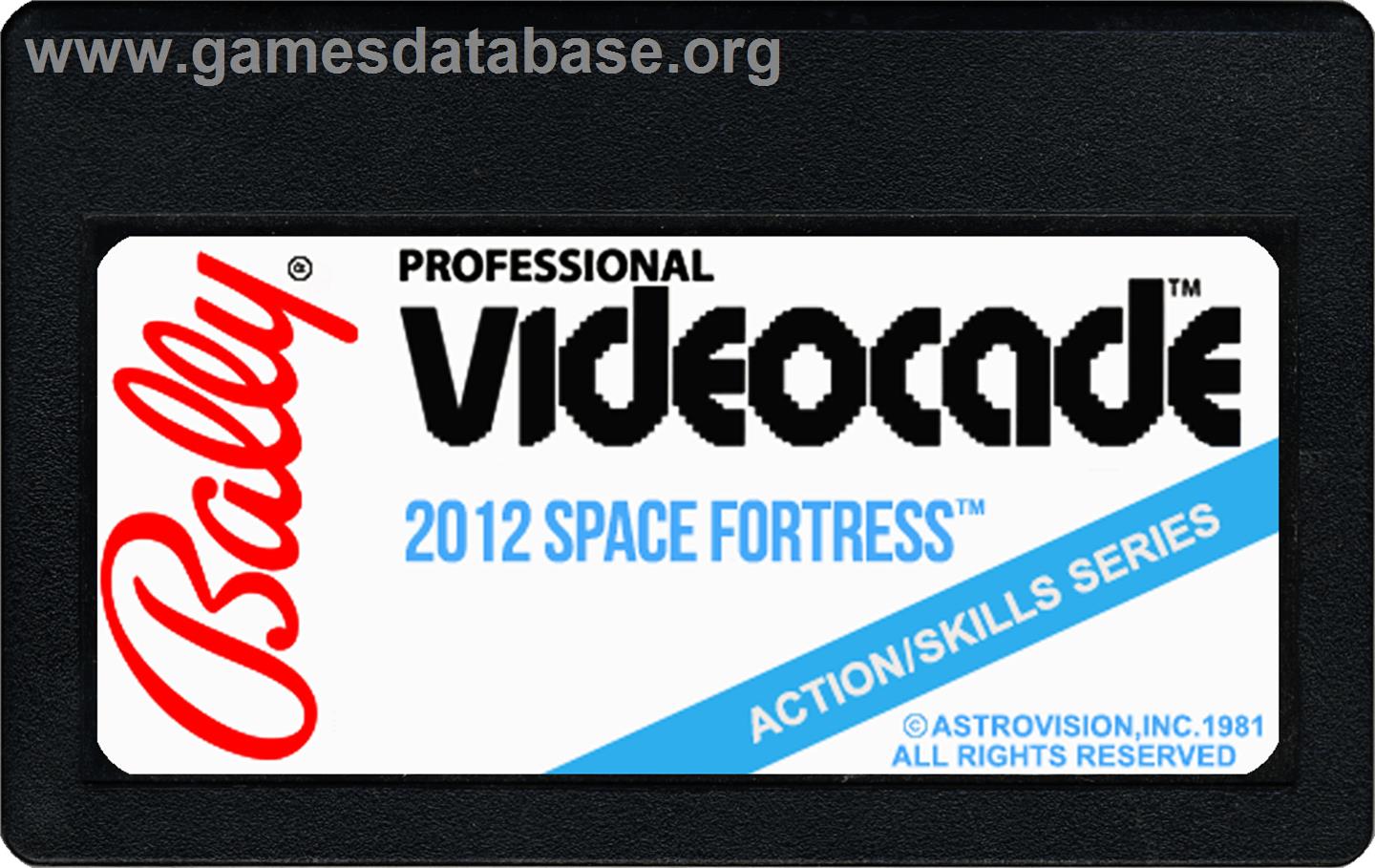 Space Fortress - Bally Astrocade - Artwork - Cartridge