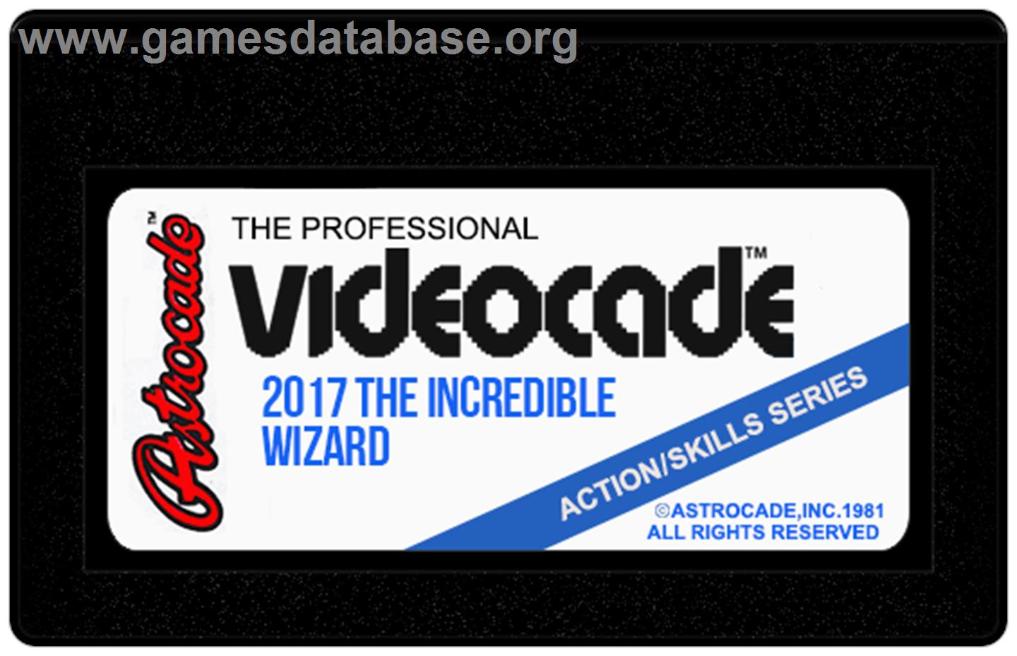 Wizard of Wor - Bally Astrocade - Artwork - Cartridge