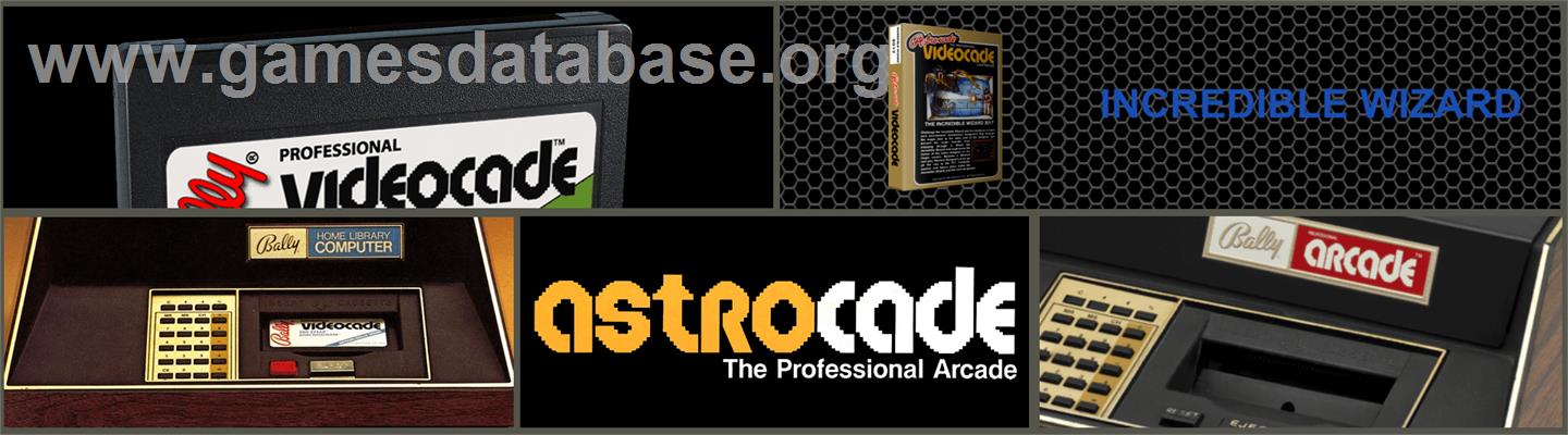 Wizard of Wor - Bally Astrocade - Artwork - Marquee