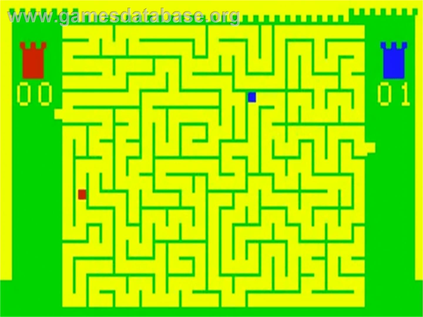 Amazing Maze - Bally Astrocade - Artwork - In Game
