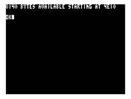 Title screen of Machine Language Manager on the Bally Astrocade.