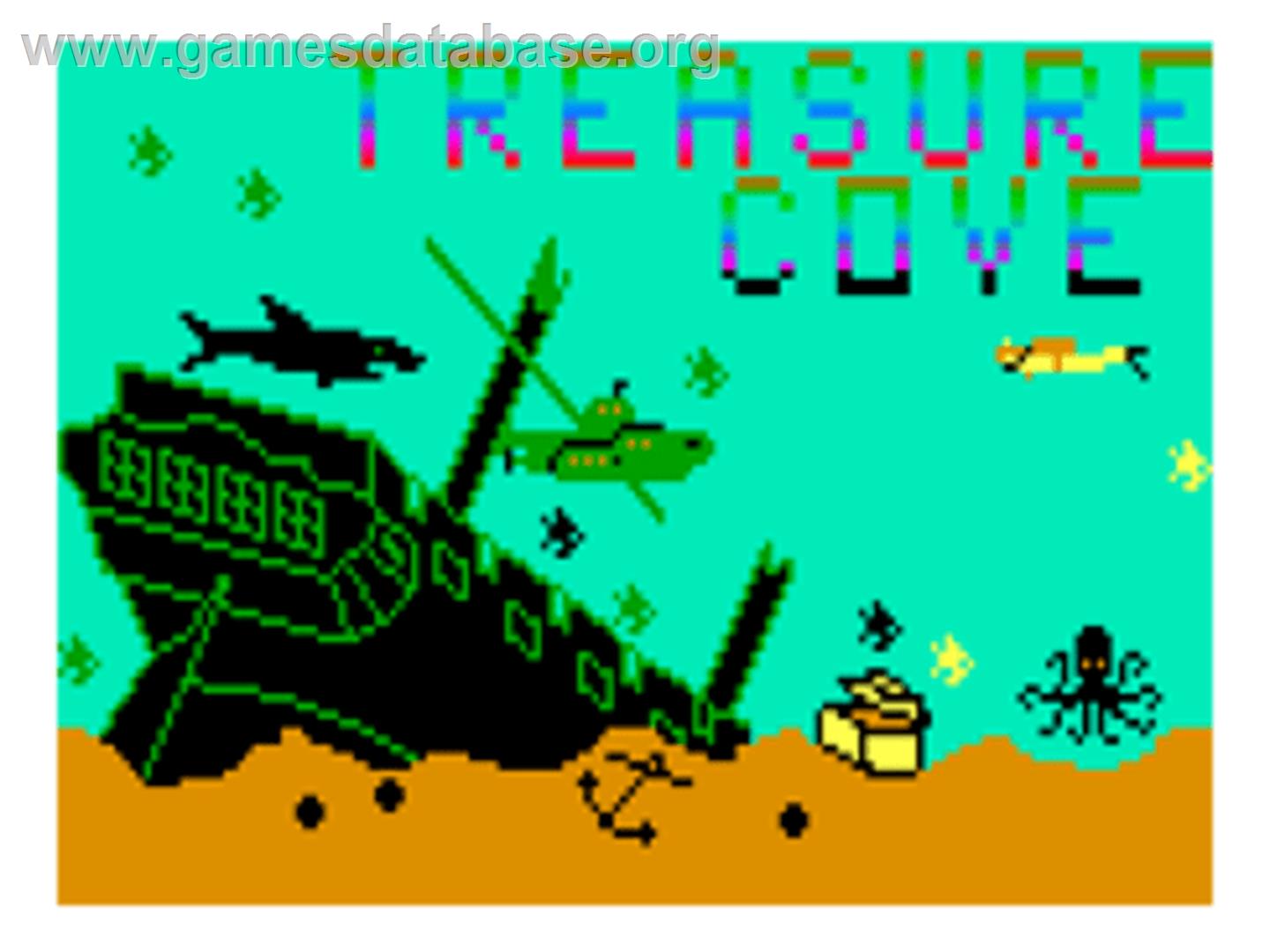 Treasure Cove - Bally Astrocade - Artwork - Title Screen