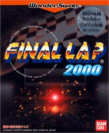 Box cover for Final Lap 2000 on the Bandai WonderSwan.