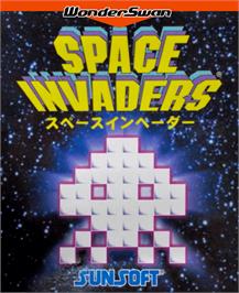 Box cover for Space Invaders on the Bandai WonderSwan.