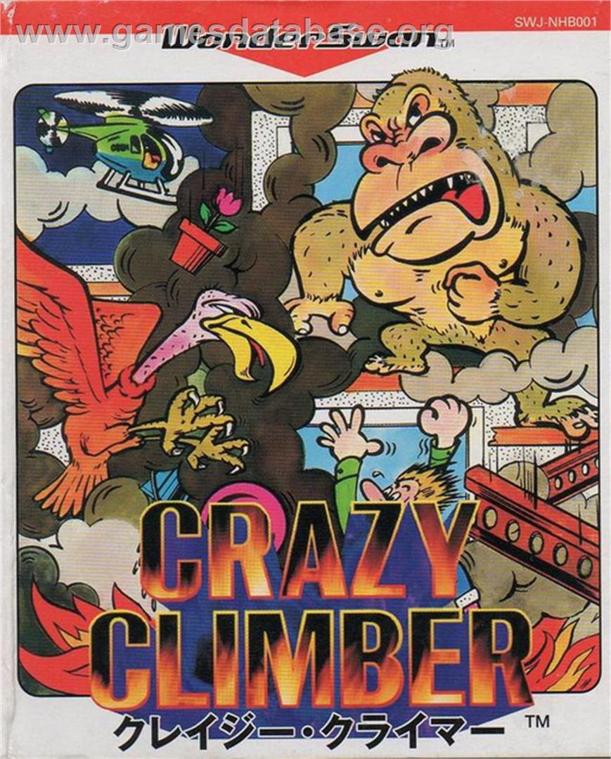 Crazy Climber - Bandai WonderSwan - Artwork - Box