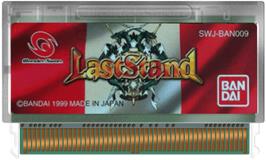 Cartridge artwork for Last Stand on the Bandai WonderSwan.