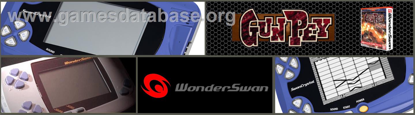 Gunpey - Bandai WonderSwan - Artwork - Marquee
