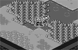 In game image of Digimon Adventure: Cathode Tamer on the Bandai WonderSwan.