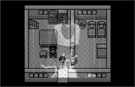 In game image of Medarot Perfect Edition - Kabuto Version on the Bandai WonderSwan.