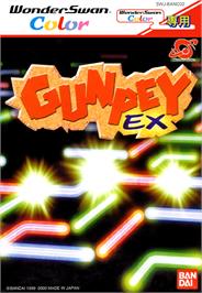 Box cover for Gunpey EX on the Bandai WonderSwan Color.