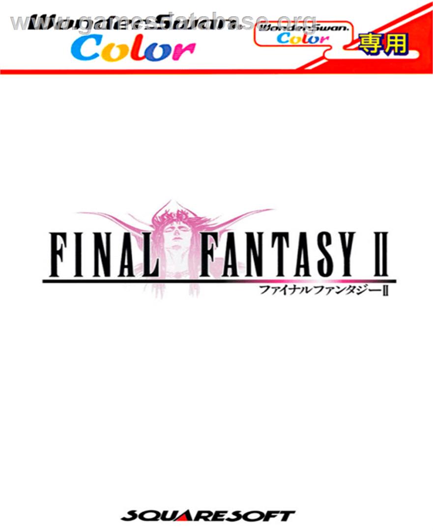 Final Fantasy 2 - Bandai WonderSwan Color - Artwork - Box