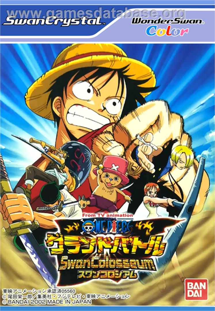 One Piece: Grand Battle Swan Colosseum - Bandai WonderSwan Color - Artwork - Box