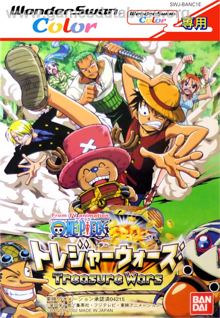 One Piece: Treasure Wars - Bandai WonderSwan Color - Artwork - Box
