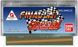 Cartridge artwork for Final Lap Special - Gt And Formula Machine on the Bandai WonderSwan Color.