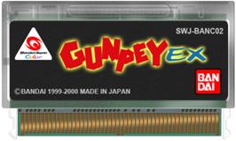 Cartridge artwork for Gunpey EX on the Bandai WonderSwan Color.