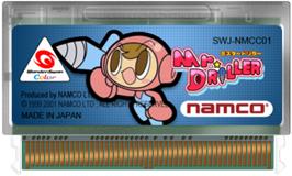Cartridge artwork for Mr Driller on the Bandai WonderSwan Color.