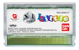Cartridge artwork for XI Sai Little on the Bandai WonderSwan Color.