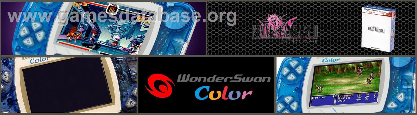 Final Fantasy 2 - Bandai WonderSwan Color - Artwork - Marquee