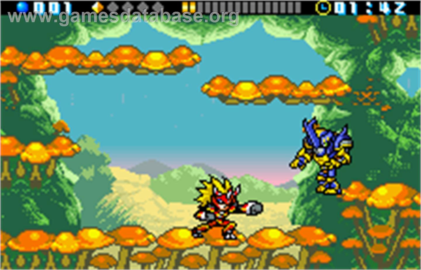 Battle Spirit - Digimon Frontier - Bandai WonderSwan Color - Artwork - In Game