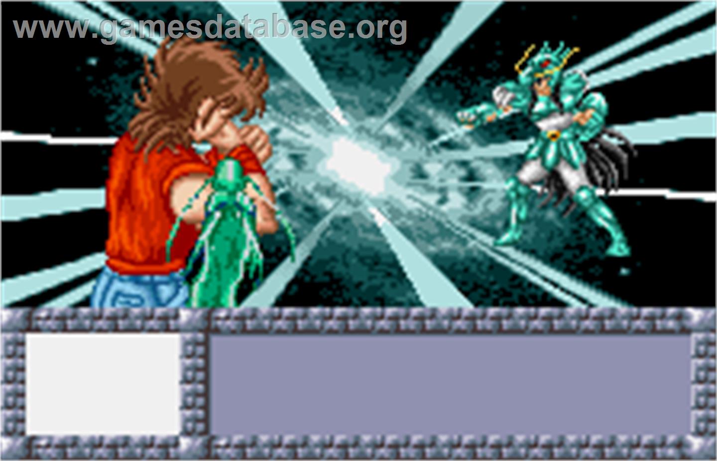 Saint Seiya - Ougon Densetsu Hen - Perfect Edition - Bandai WonderSwan Color - Artwork - In Game