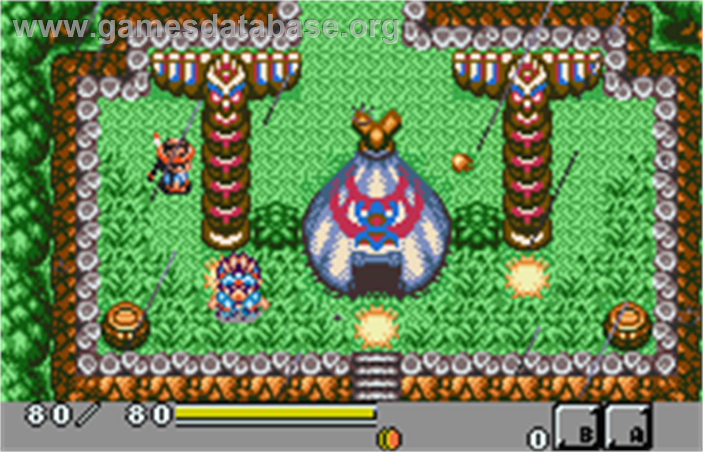 Star Hearts: Hoshi to Daichi no Shisha: Taikenban - Bandai WonderSwan Color - Artwork - In Game