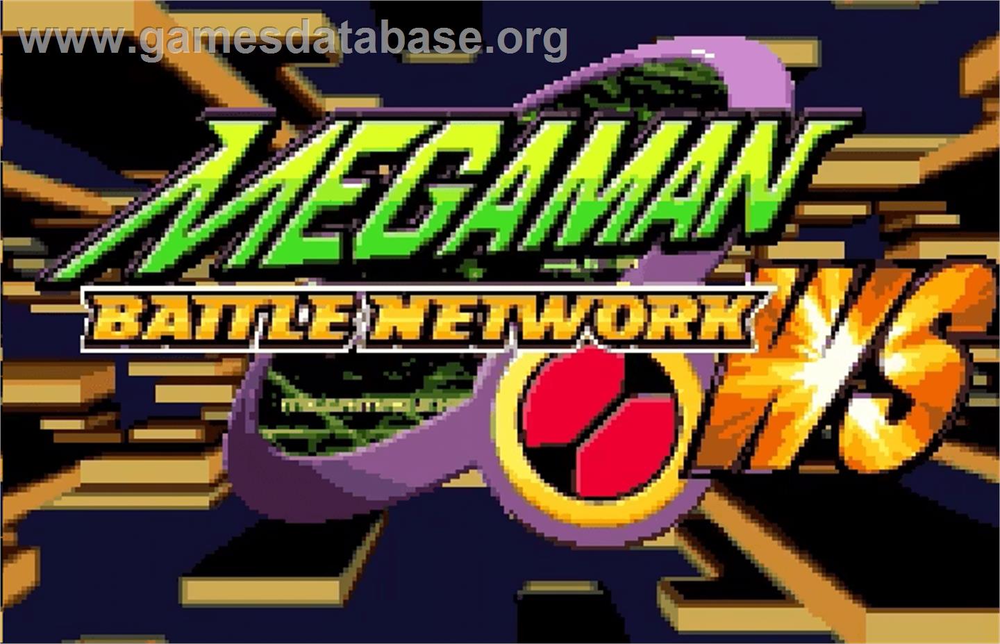Rockman EXE WS - Bandai WonderSwan Color - Artwork - Title Screen
