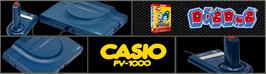 Arcade Cabinet Marquee for Dig Dug.