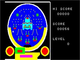 In game image of Pachinko-UFO on the Casio PV-1000.