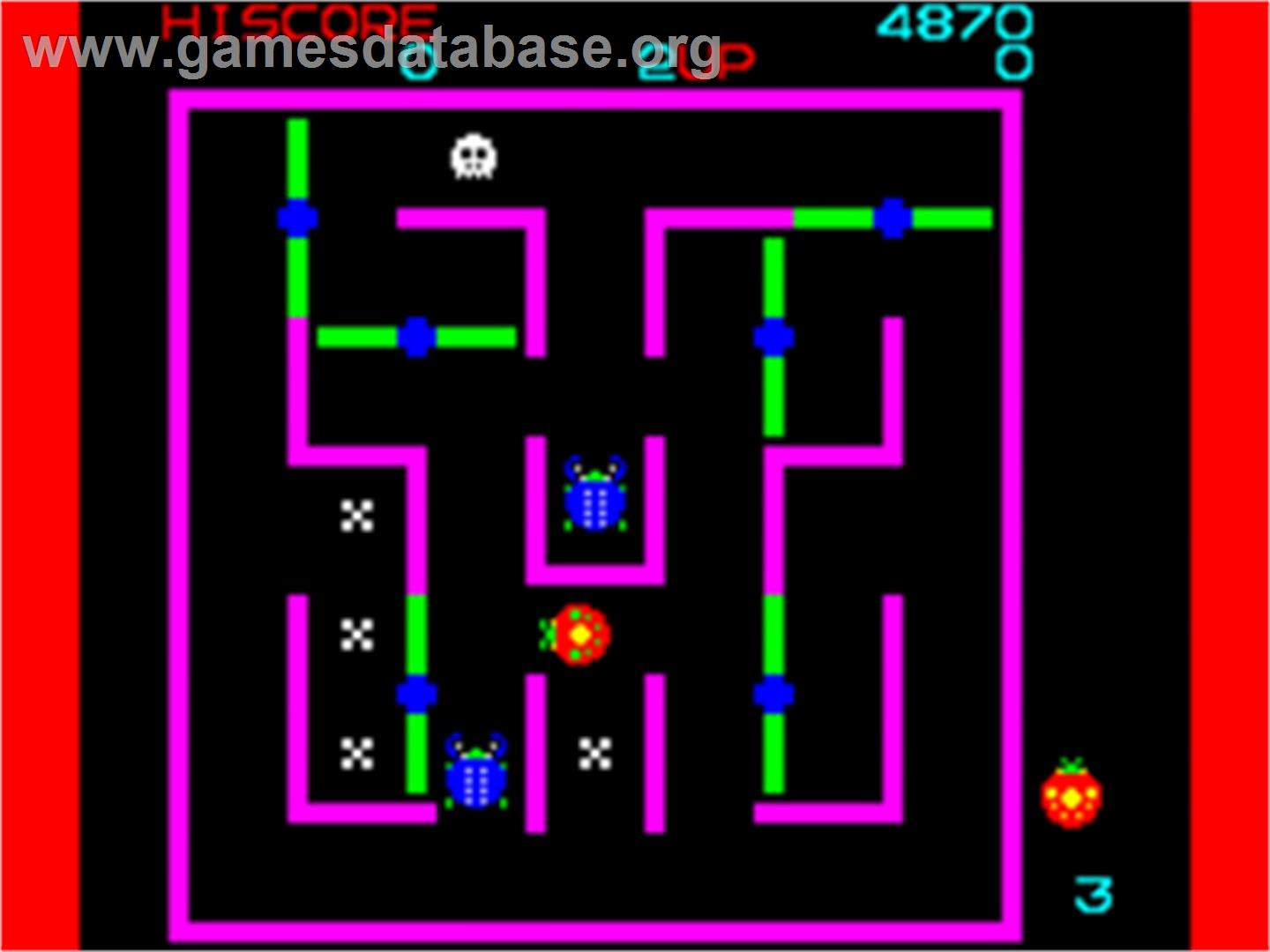 Fighting Bug - Casio PV-1000 - Artwork - In Game