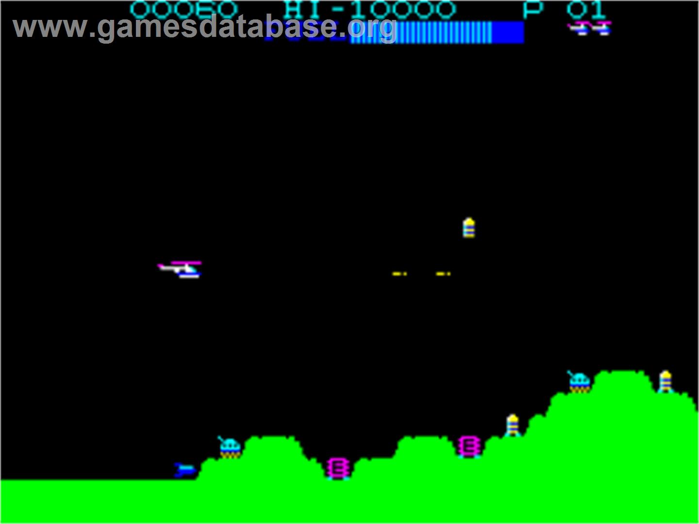 Super Cobra - Casio PV-1000 - Artwork - In Game