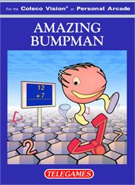 Box cover for Amazing Bumpman on the Coleco Vision.