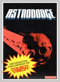 Box cover for Astrododge on the Coleco Vision.