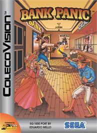 Box cover for Bank Panic on the Coleco Vision.