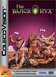 Box cover for Black Onyx, The on the Coleco Vision.