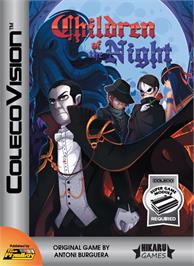 Box cover for Children Of The Night on the Coleco Vision.