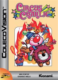 Box cover for Circus Charlie on the Coleco Vision.