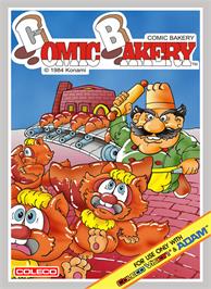 Box cover for Comic Bakery on the Coleco Vision.