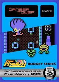 Box cover for Danger Tower on the Coleco Vision.