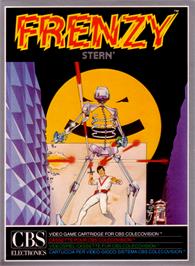 Box cover for Frenzy on the Coleco Vision.