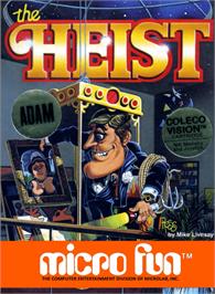 Box cover for Heist, The on the Coleco Vision.