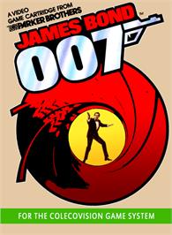 Box cover for James Bond 007 on the Coleco Vision.