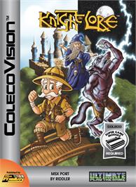 Box cover for Knight Lore on the Coleco Vision.