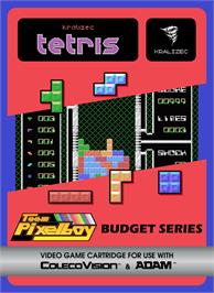 Box cover for Kralizec Tetris on the Coleco Vision.