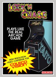 Box cover for Lock'n Chase on the Coleco Vision.