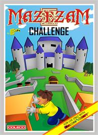 Box cover for MazezaM Challenge on the Coleco Vision.