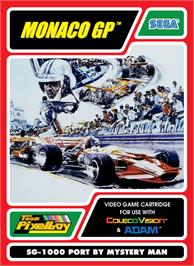 Box cover for Monaco GP on the Coleco Vision.