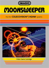 Box cover for Moonsweeper on the Coleco Vision.