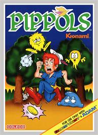 Box cover for Pippols on the Coleco Vision.