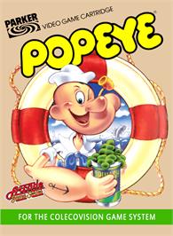 Box cover for Popeye on the Coleco Vision.