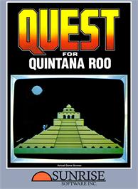 Box cover for Quest For Quintana Roo on the Coleco Vision.